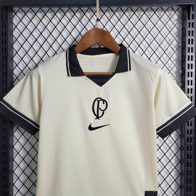 Kit Infantil Corinthians IV 2023/24 + PERSONALIZAÇÃO GRÁTIS