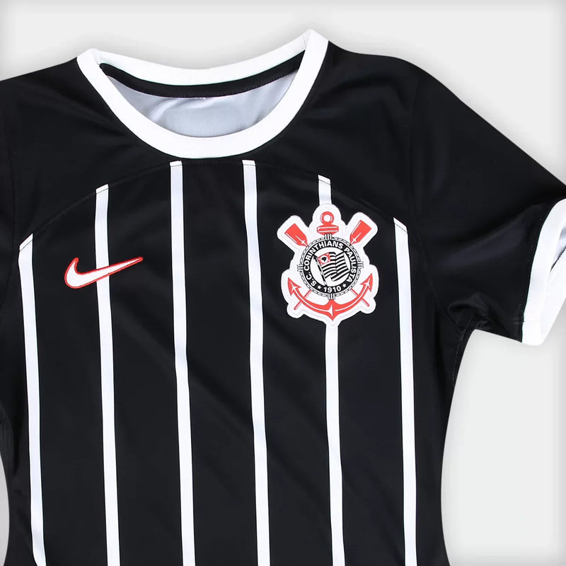 Camisa Feminina do Corinthians II 2023/24 + PERSONALIZAÇÃO GRÁTIS