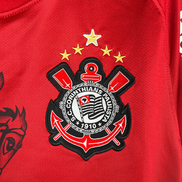 camisa retro corinthians roxa dragão